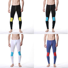 New Men Modal Long Johns Pants Splice Trousers Thermal Underwear Bottoms M L XL SM6