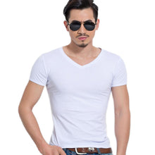 Mens Tops Tees Short Sleeve t shirt Man Men's T-shirt men's  v neck T shirt men SM6