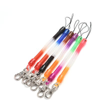 Retractable telephone cord key chain mobile phone chain plastic keychain tool elastic rope rope SM6