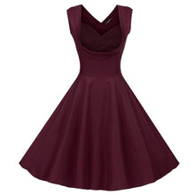 New Sexy Lady Elegant Women V-Neck High Waist Sleeveless Casual Party Solid Midi Pleated Dress SM6