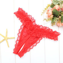 New Sexy Lingerie Women Lace Open Crotch Panties Knickers Briefs G-string Thongs Underwear Intimates SM6