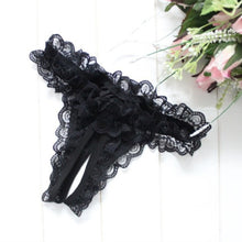 New Sexy Lingerie Women Lace Open Crotch Panties Knickers Briefs G-string Thongs Underwear Intimates SM6
