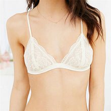 Sexy Transparent Bralet Lace Bralette Crop Top Bra Unpadded Wireless Brassiere See Through Intimates Camis For Women SM6