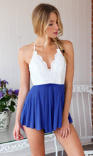 Sexy Women Jumpsuit Lace Patchwork Deep V Neck Cross Backless High Waist Playsuit Rompers Macacao Feminino SM6
