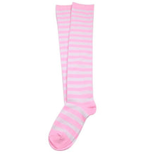 New Sexy Women Ladies Over the Knee Thigh High Striped Cotton StockingsSM6