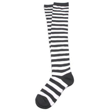 New Sexy Women Ladies Over the Knee Thigh High Striped Cotton StockingsSM6