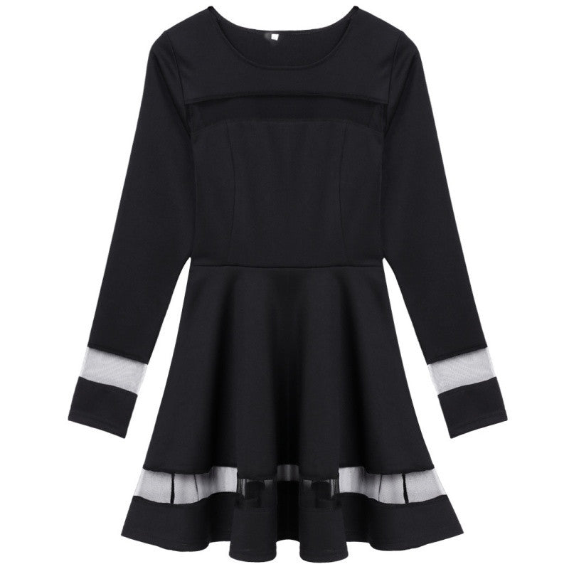 New Sexy Women Long Sleeve Bodycon Casual Party Evening Short Mini DressesSM6
