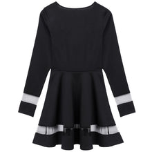 New Sexy Women Long Sleeve Bodycon Casual Party Evening Short Mini DressesSM6