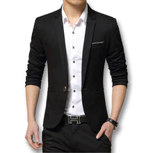 Slim Fit Business Jacket Cotton Men SM6azer Jacket Single Button Casual Mens Suit Jacket Coat Suite SM6