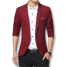 Slim Fit Business Jacket Cotton Men SM6azer Jacket Single Button Casual Mens Suit Jacket Coat Suite SM6
