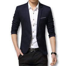 Slim Fit Business Jacket Cotton Men SM6azer Jacket Single Button Casual Mens Suit Jacket Coat Suite SM6