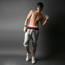 New Special Men Pants Men's Large Size Trousers Casual Calf-Length Jogger Pants Low Crotch Harem PantsSM6