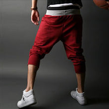New Special Men Pants Men's Large Size Trousers Casual Calf-Length Jogger Pants Low Crotch Harem PantsSM6