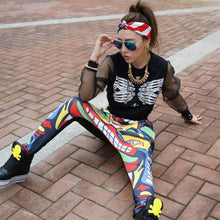 New Street Women Face Drop Croth Baggy Trousers Hip Hop Small Feet Dance Harem Pants SM6