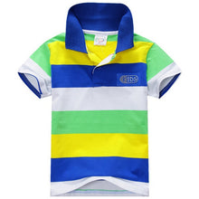 1-7Y Baby Children Boys Striped T-shirts Kids Tops S Tee Polo Shirts Clothing SM6