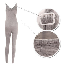 Women jumpsuit Solid Color Sleeveless Simple   Elegant Bodycon Playsuit SM6