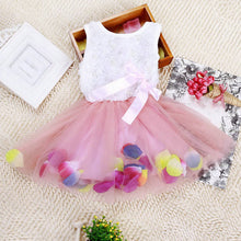 New Toddler Baby Kids Girls Princess Party Tutu Lace Bow Flower Dresses ClothesSM6