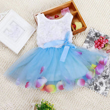 New Toddler Baby Kids Girls Princess Party Tutu Lace Bow Flower Dresses ClothesSM6