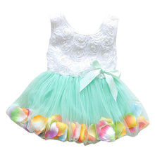 New Toddler Baby Kids Girls Princess Party Tutu Lace Bow Flower Dresses ClothesSM6