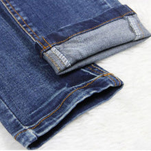 New Toddler Kid Cool Boy Jeans Denim Blue Close-fitting Pant Trousers 2-7Y Child SM6