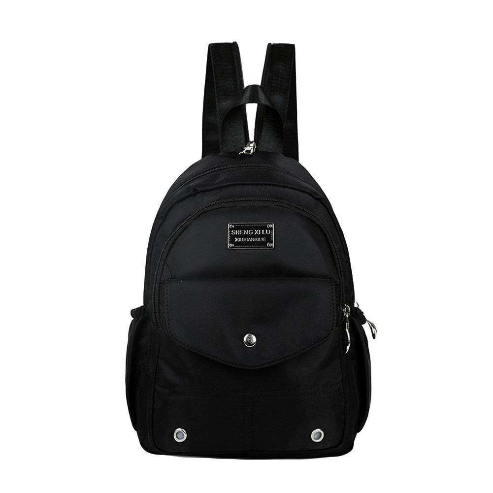 Women Men's Waterproof Nylon Backpack Crossbody Bag Multi-Pocket Zipper Shoulder Strap Casual Shoulder Bags Chest Bag SM6