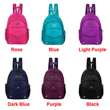 Women Men's Waterproof Nylon Backpack Crossbody Bag Multi-Pocket Zipper Shoulder Strap Casual Shoulder Bags Chest Bag SM6
