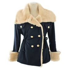 New Warm Korean Fashion Wool Blend Jacket Double-breasted Womens Coat Outwear SM6