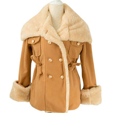New Warm Korean Fashion Wool Blend Jacket Double-breasted Womens Coat Outwear SM6