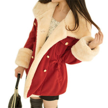 New Warm Korean Fashion Wool Blend Jacket Double-breasted Womens Coat Outwear SM6