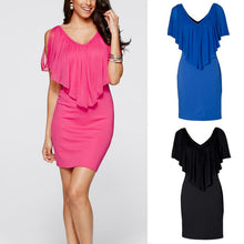 New Women Bodycon Dress Ladies Evening Party Off Shoulder Mini Dresses SM6