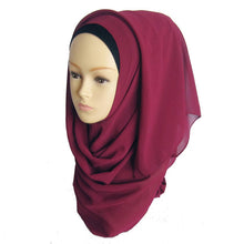 New Women Chiffon Muslim Long Soft Hijab Rivet Islamic Scarf Wrap Shawl PY3 SM6