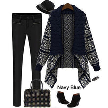 New Women Long Sleeve Knitted Cardigan Loose Sweater Jacket Coat Outwear 3 Colors P1 SM6