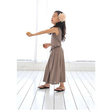 New Women Mother Daughter Matching Loose Dresses Girl Maxi Dress Clothes Outfit LE4 SM6