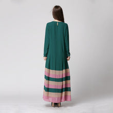 New Women's Sheer Chiffon Islamic Wear Abaya Jilbab Hijab Muslim Rainbow Dress PY3 SM6
