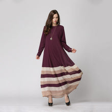 New Women's Sheer Chiffon Islamic Wear Abaya Jilbab Hijab Muslim Rainbow Dress PY3 SM6