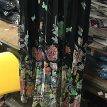 New Womens Floral Print Mini Dress Round Neck Sleeveless Casual Clothing Cut Away Shift Chiffon Halter Dresses SM6