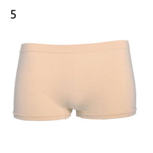 Attractive Women Boyshorts Sexy Cotton Panties Seamless Underwear Intimates Briefs Knickers Solid Color SM6