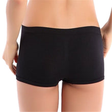Attractive Women Boyshorts Sexy Cotton Panties Seamless Underwear Intimates Briefs Knickers Solid Color SM6