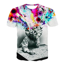 The Thinker Printing Abstract t-shirt Women Men Casual 3d t shirt for men women  tee shirt SM6