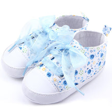 born 0-12 Months Toddler Baby Girls Crib Shoes Soft Sole Anti-slip Floral Walk Sneaker First Walkers SM6
