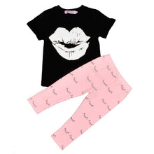 Newborn Baby Boys Girls Clothes Toddler Kids T-shirt TopsPants Outfit 2 Pieces Clothing Sets Suit SM6