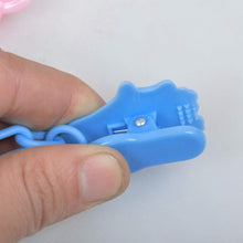 Newborn Baby Infant Dummy Pacifier Soother Nipple Clip Holder Chain Buckle Anti-out Pacifiers SM6