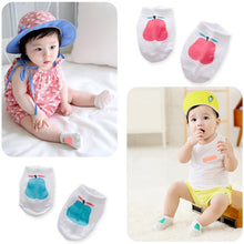 born Baby Infant Unisex Ankle Socks Pear Print Cotton Anti-slip Socks Crib Shoes Y2 SM6
