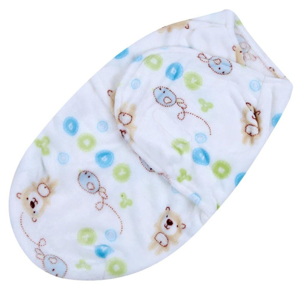 Newborn Baby Swaddle Wrap Flannel Envelopes Soft Warm Blanket Swaddling Infant Sleepsack Sleeping Bag Swaddleme Bedding SM6