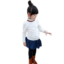 Newborn Kid Child Girl Flower Rim Turtleneck Tops Shirt T-Shirt Baby OutfitsSM6