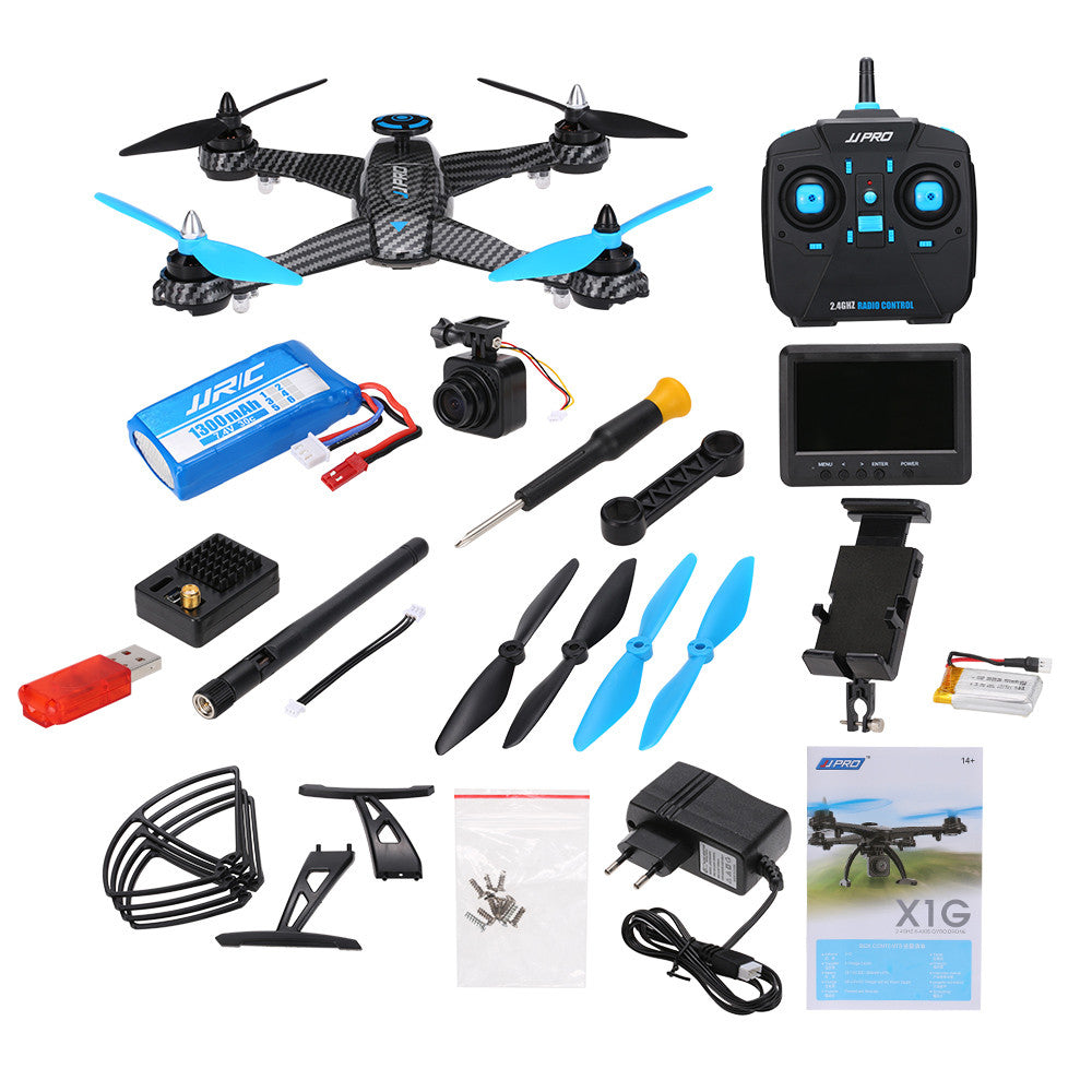 Original JJRC JJPRO X1G 24G 4CH 6-Axis 58G FPV RC Quadcopter with Brushless Motor RTF Drone Camera Drone SM6