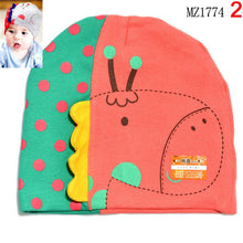 Newest style 100% cotton children cartoon baby knitted hat 6 to 10 Months child kids baby hat SM6
