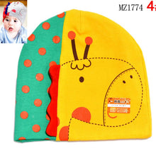 Newest style 100% cotton children cartoon baby knitted hat 6 to 10 Months child kids baby hat SM6