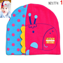 Newest style 100% cotton children cartoon baby knitted hat 6 to 10 Months child kids baby hat SM6