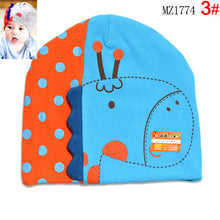 Newest style 100% cotton children cartoon baby knitted hat 6 to 10 Months child kids baby hat SM6